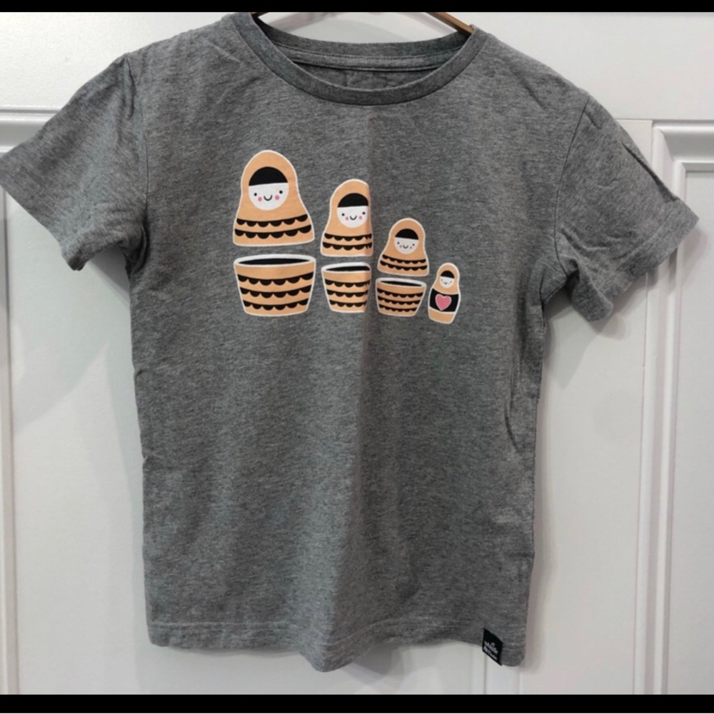 Whistle & Flute nesting dolls tee 7/8